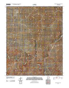 Fuentes Ranch 2010 topographic map thumbnail
