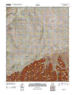 Fullerton 2010 topographic map thumbnail