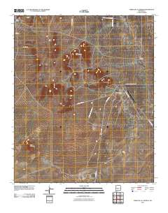 Cerro De La Campana 2010 topographic map thumbnail