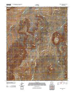 Cerro Verde 2010 topographic map thumbnail