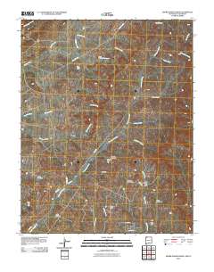 Adobe Downs Ranch 2010 topographic map thumbnail