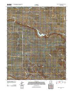 Bible Top Butte 2010 topographic map thumbnail