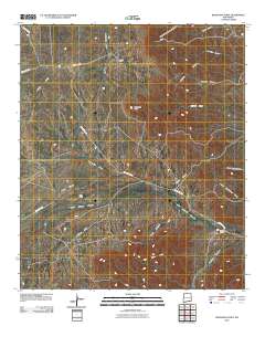 Bandanna Point 2010 topographic map thumbnail