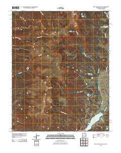 Big Costilla Peak 2010 topographic map thumbnail