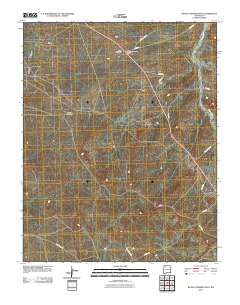Blanco Trading Post 2010 topographic map thumbnail