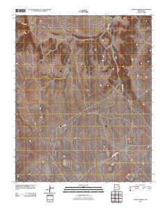 Canon Pedroso 2010 topographic map thumbnail
