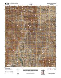 Broken Back Crater 2010 topographic map thumbnail