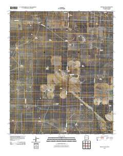 Bronco NE 2010 topographic map thumbnail