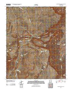 Broom Mountain 2010 topographic map thumbnail
