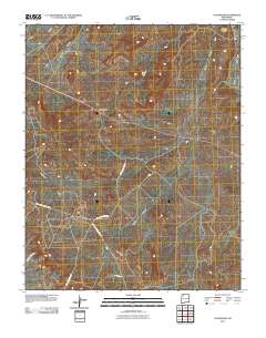 Counselor 2010 topographic map thumbnail