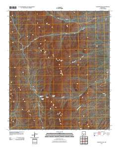 Gardner Peak 2010 topographic map thumbnail