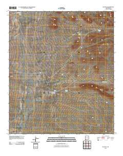 Hachita 2010 topographic map thumbnail