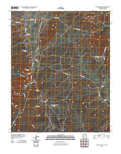 Hunters Point 2010 topographic map thumbnail