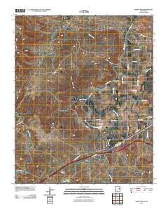 Liberty Mesa 2010 topographic map thumbnail