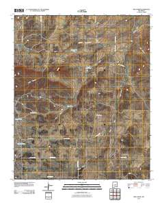 Mesa Draw 2010 topographic map thumbnail