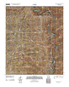 Deering Place 2010 topographic map thumbnail