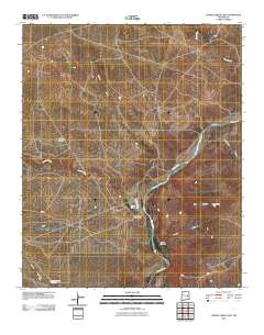Conejo Creek East 2010 topographic map thumbnail