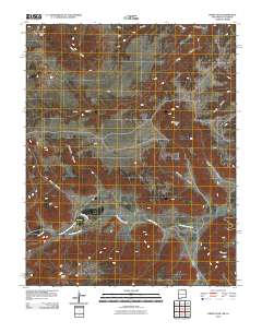 Emery Peak 2010 topographic map thumbnail