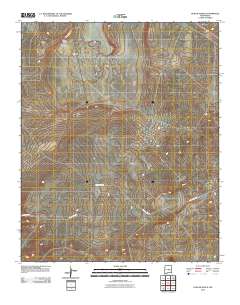 Dunlap Ranch 2010 topographic map thumbnail