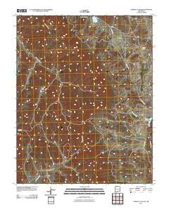 Cordova Canyon 2011 topographic map thumbnail