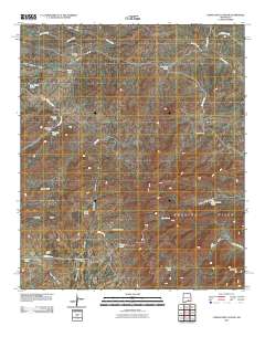 Cornucopia Canyon 2010 topographic map thumbnail