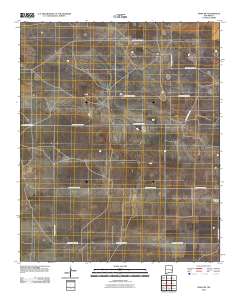 Dora SW 2010 topographic map thumbnail