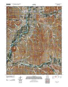 Espanola 2010 topographic map thumbnail