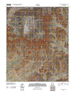 Fence Lake SW 2010 topographic map thumbnail