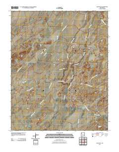 Ear Rock 2010 topographic map thumbnail
