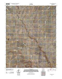 Gladstone 2010 topographic map thumbnail