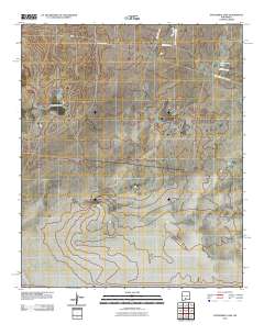 Fifteenmile Lake 2010 topographic map thumbnail