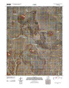 Malpie Mountain 2010 topographic map thumbnail