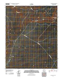 Chafin Well 2010 topographic map thumbnail