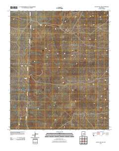 Gacho Hill NW 2010 topographic map thumbnail