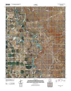 Dexter East 2010 topographic map thumbnail