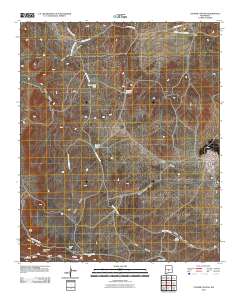 Cooper Canyon 2010 topographic map thumbnail