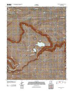 Charette Lake 2010 topographic map thumbnail