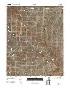 Clapham 2010 topographic map thumbnail