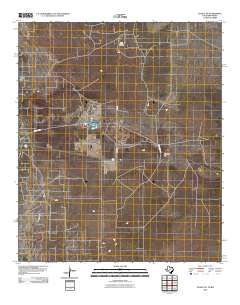 Eunice NE 2010 topographic map thumbnail