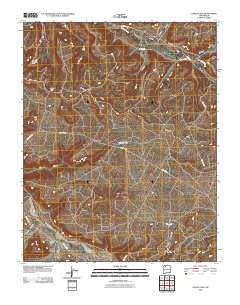 Gould Pass 2010 topographic map thumbnail