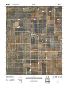 Grady 2010 topographic map thumbnail