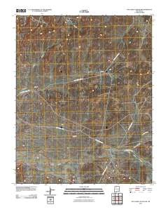 Five Lakes Canyon NW 2010 topographic map thumbnail