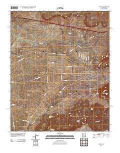 Correo 2010 topographic map thumbnail