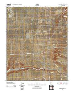 Hubbell Spring 2010 topographic map thumbnail