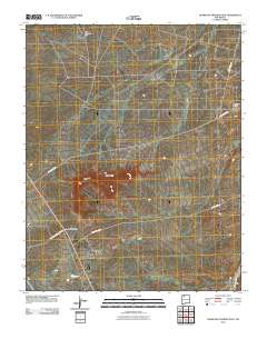 Huerfano Trading Post 2010 topographic map thumbnail
