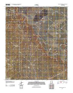 Ironhouse Well 2010 topographic map thumbnail