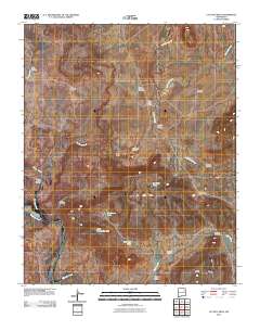 La Cinta Mesa 2010 topographic map thumbnail