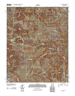 La Gotera 2010 topographic map thumbnail