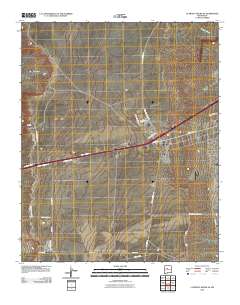 La Mesita Negra SE 2010 topographic map thumbnail