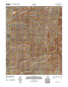 Lobo Hill NE 2010 topographic map thumbnail